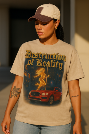 Pre-Order Limited Edition Destruction Of Reality "Bentley " Heavy Weight T-shirts